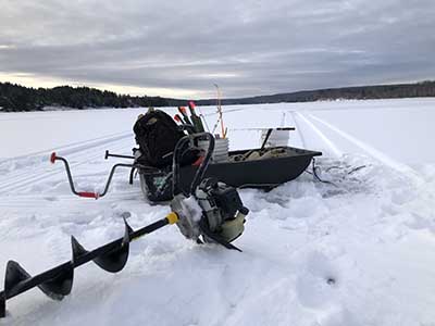 Guided Ice Fishing Trips